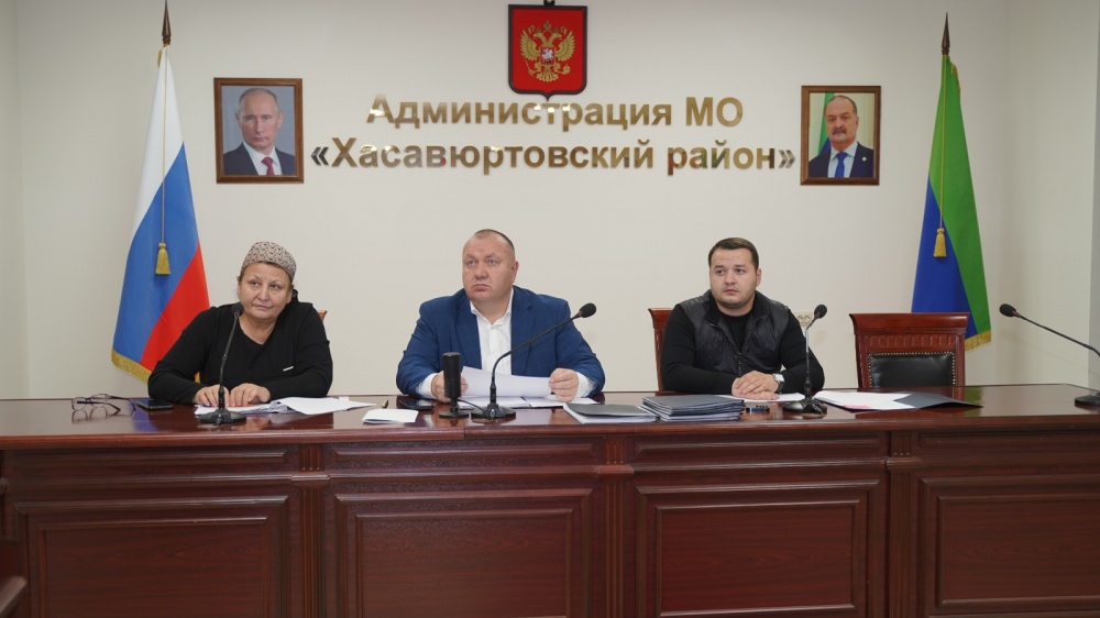 Администрация Хасавюртовского района приняла участие в работе Правительственного совещания    в режиме видеоконференцсвязи под руководством Абдулмуслима Абдулмуслимова