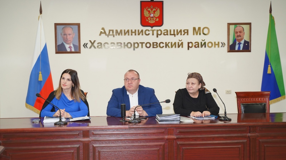 Администрация Хасавюртовского района приняла участие в работе Правительственного совещания    в режиме видеоконференцсвязи под руководством Абдулмуслима Абдулмуслимова