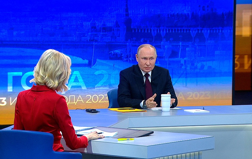Глава Хасавюртовского района прокомментировал ключевые тезисы прямого эфира Большой  пресс – конференции  и прямой  линии Президента РФ Владимира Путина