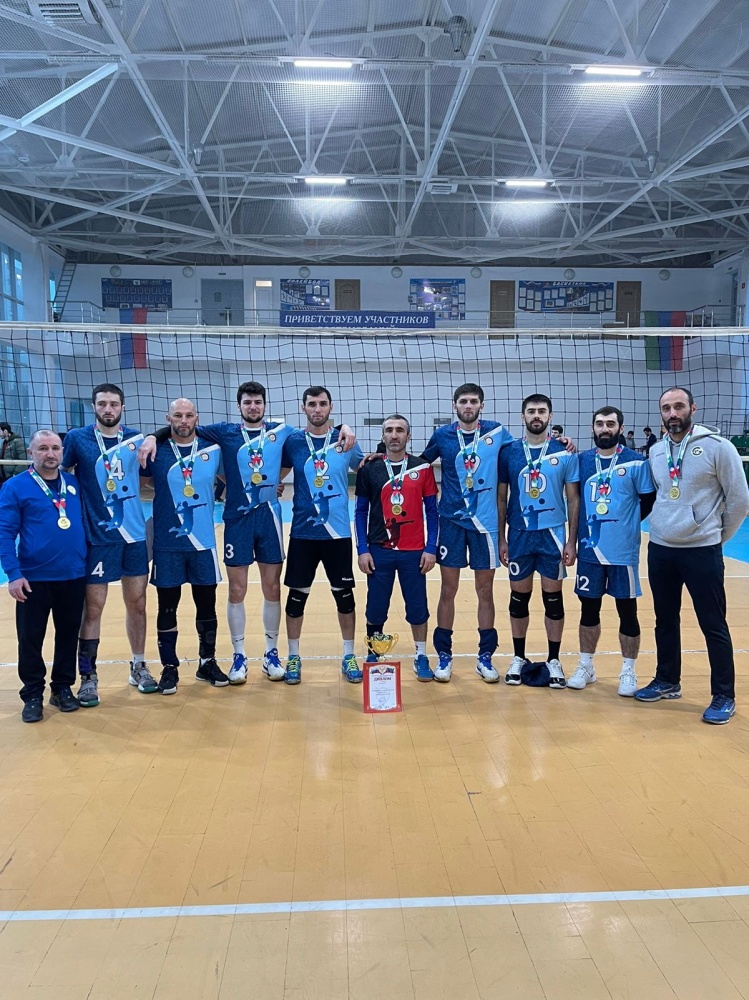 Волейбольная команда Хасавюртовского района – Чемпионы Дагестана сезона  2023