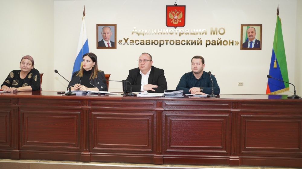 Администрация Хасавюртовского района приняла участие в работе Правительственного совещания    в режиме видеоконференцсвязи под руководством Абдулмуслима Абдулмуслимова