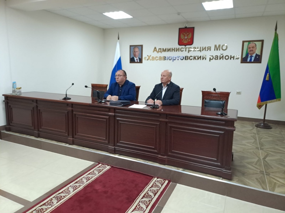 Администрация  Хасавюртовского района приняла участие в работе заседания Правительственной Комиссии по безопасности дорожного движения  в режиме видеоконференцсвязи