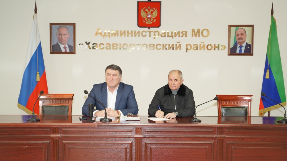Администрация Хасавюртовского района приняла участие в работе совещания  в режиме ВКС  Министерства сельского хозяйства и продовольствия РД