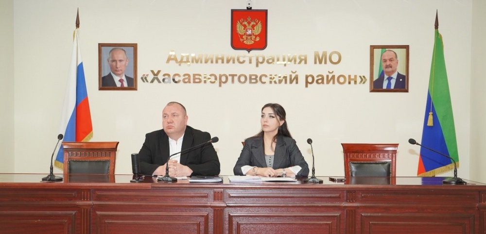 Администрация Хасавюртовского района приняла участие в работе Правительственного совещания    в режиме видеоконференцсвязи под руководством Заура Эминова