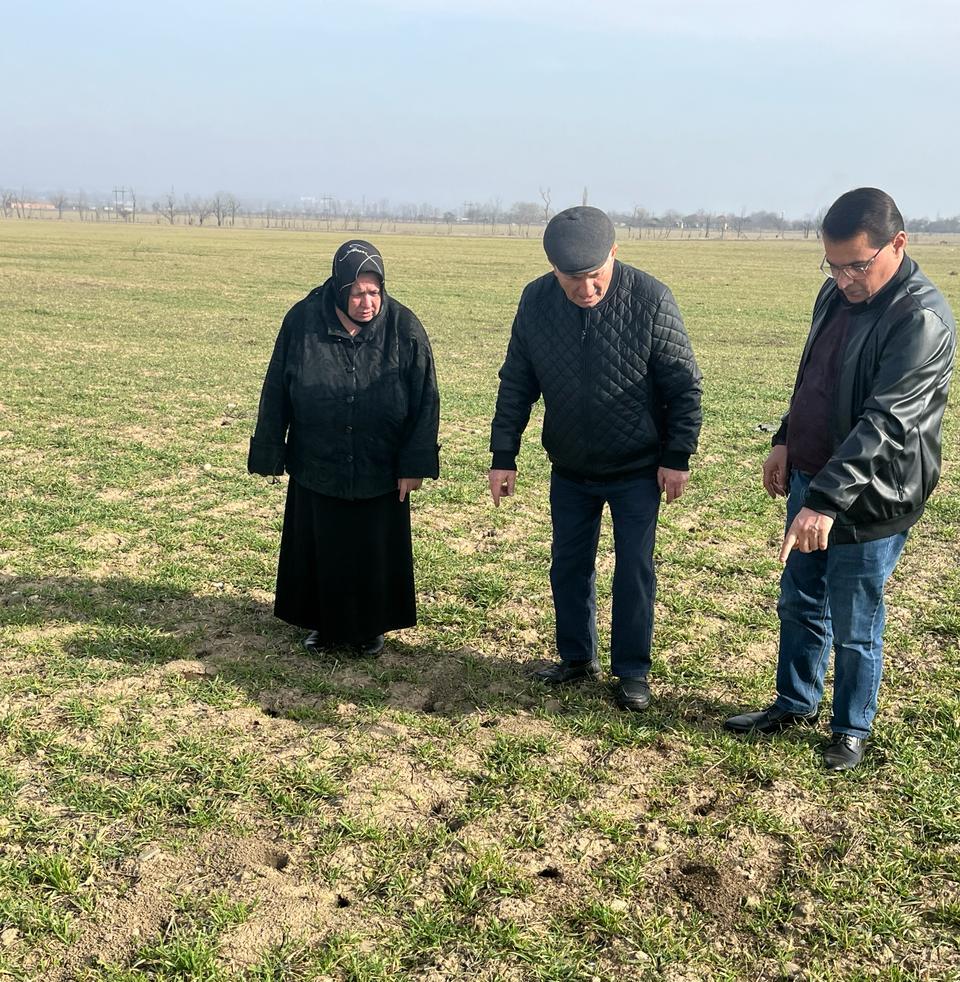 На полях Хасавюртовского района проверили  состояние озимых