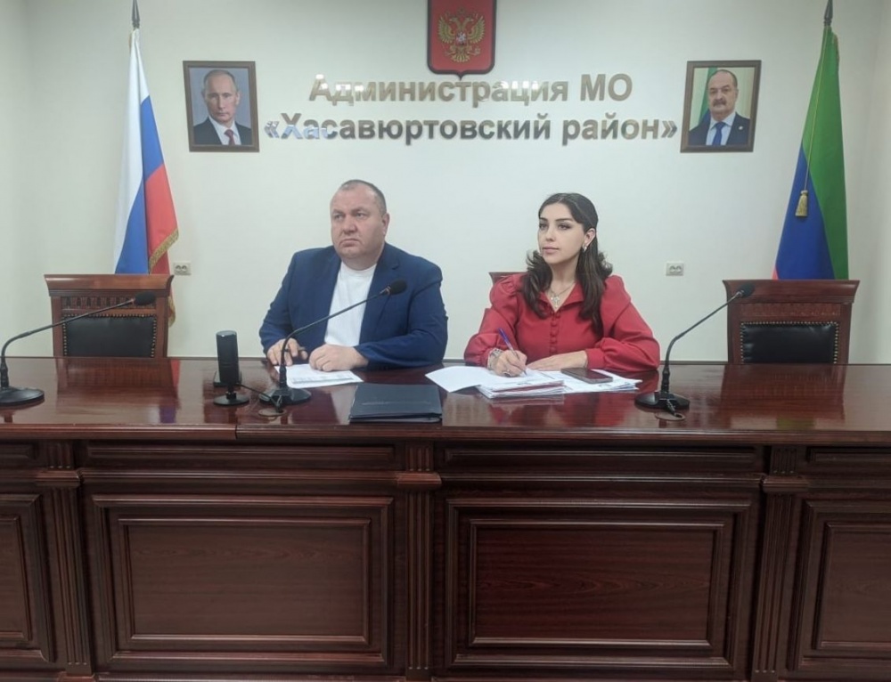 Администрация Хасавюртовского района приняла участие в работе Правительственного совещания    в режиме видеоконференцсвязи