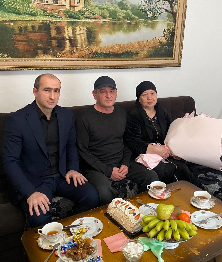 Власти Хасавюртовского района  посещают  семьи погибших участников СВО