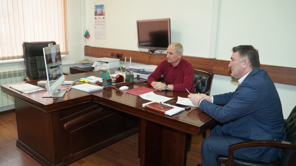 Администрация Хасавюртовского района приняла участие в работе  совещания в режиме ВКС Министерства сельского хозяйства и продовольствия РД