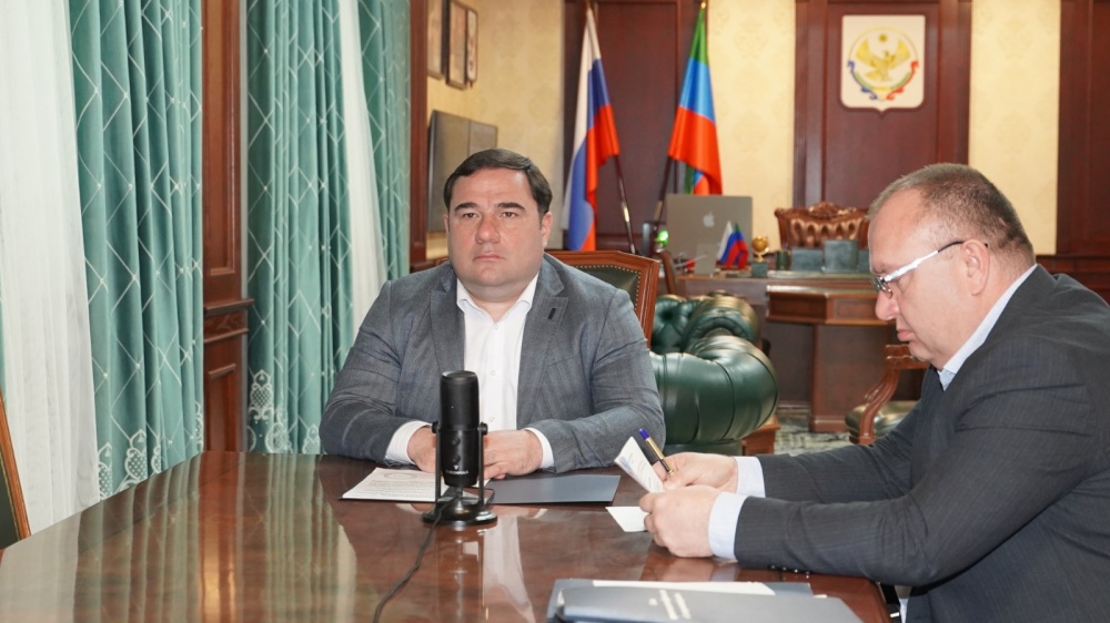 Глава Хасавюртовского района принял участие в работе  заседания Оперативного штаба РД в режиме видеоконференцсвязи под руководством Сергея Меликова