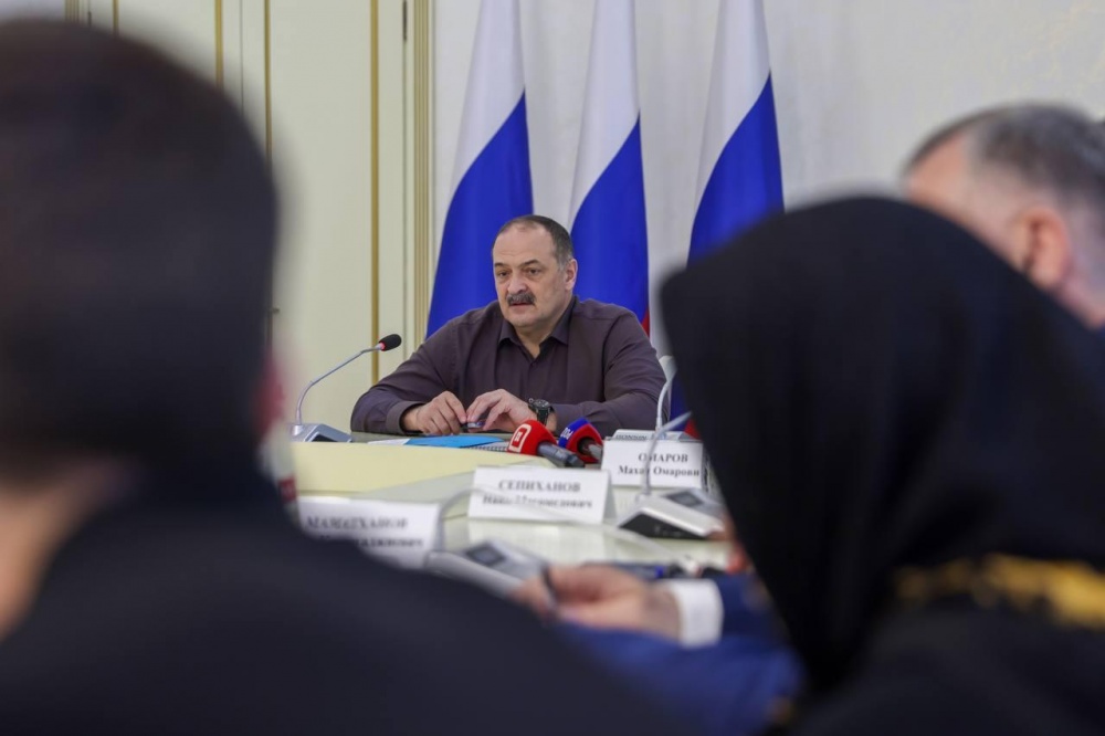Глава Хасавюртовского района принял участие на встрече Главы РД Сергея Меликова с семьями участников СВО на территории Украины