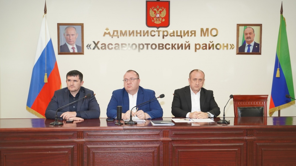 Администрация Хасавюртовского района приняла участие в работе заседания Межведомственной комиссии Правительства РД  в режиме ВКС