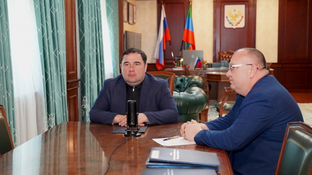 Глава Хасавюртовского района принял участие в работе  заседания Оперативного штаба РД в режиме видеоконференцсвязи под руководством Сергея Меликова