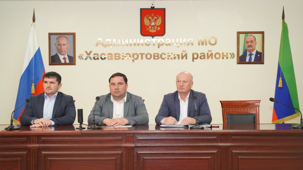 Глава Хасавюртовского района принял участие в работе Правительственного совещания  в режиме видеоконференцсвязи под руководством Алексея Гасанова