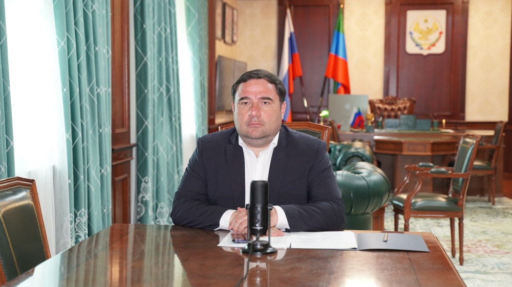 Глава Хасавюртовского района принял  участие в работе совместного заседания Республиканской призывной Комиссии и Оперативного штаба в режиме ВКС