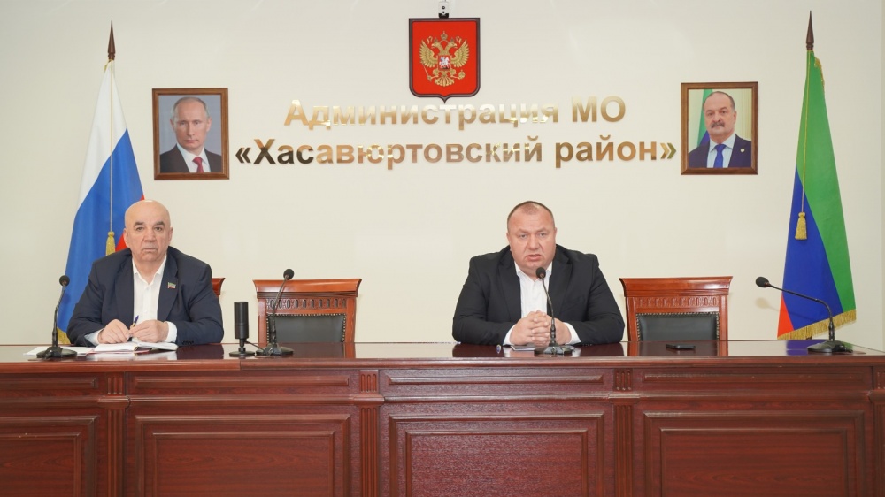 Ход празднования Дня Победы обсудили власти Хасавюртовского района
