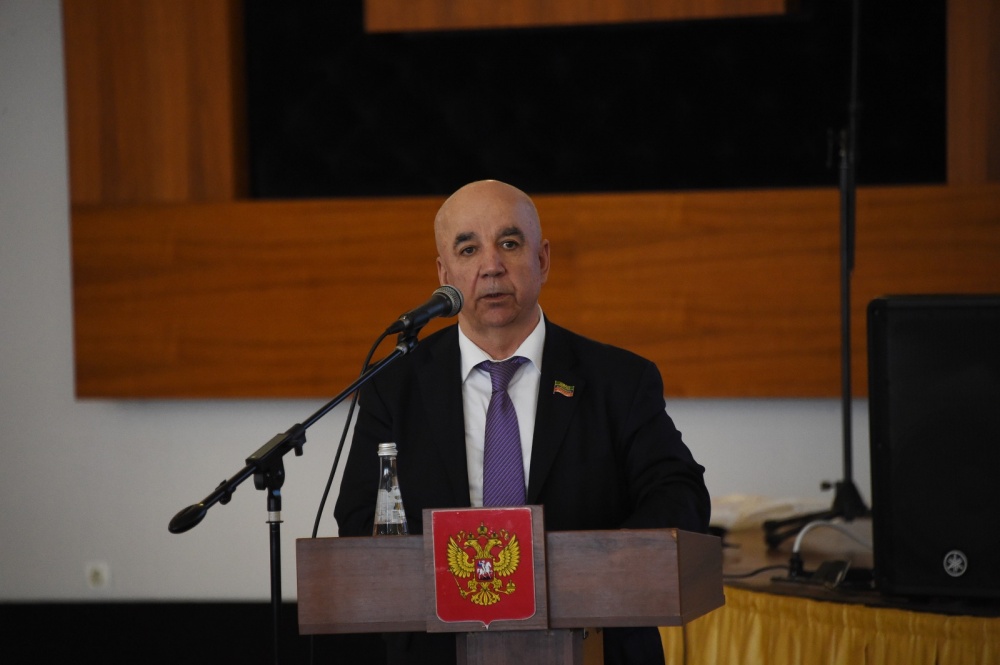 Председатель Собрания депутатов Хасавюртовского района  принял участие в работе заседания  Совета представительных органов муниципальных образований РД