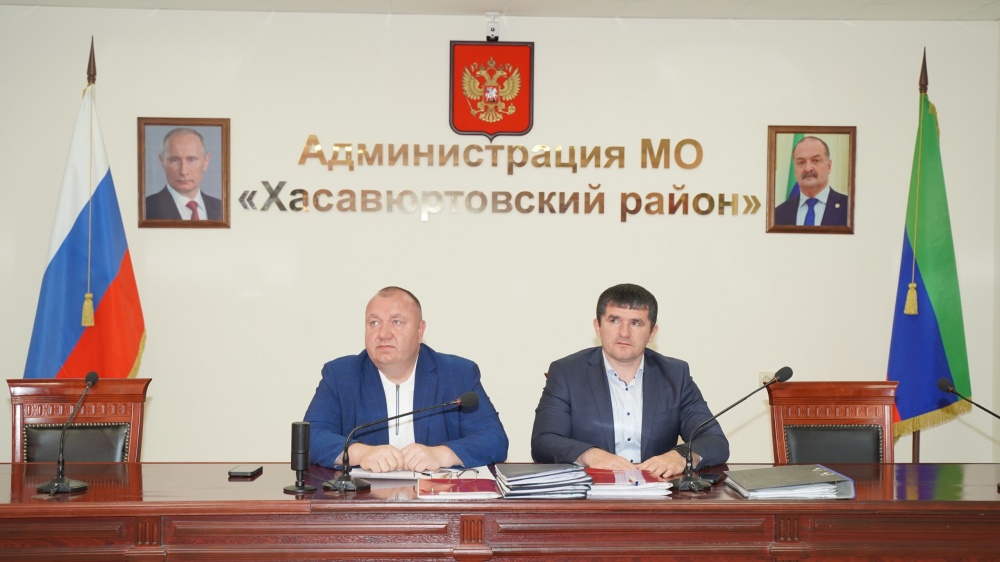 Первый заместитель Главы администрации  МО «Хасавюртовский  район» принял участие в работе заседания Правительства Республики Дагестан в режиме ВКС под руководством Председателя  Правительства
