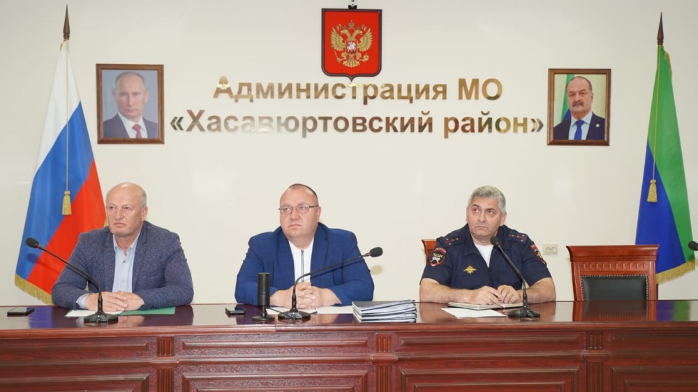Первый заместитель Главы администрации  МО «Хасавюртовский  район» принял участие в работе заседания Правительственной комиссии Республики Дагестан по обеспечению безопасности дорожного движения.