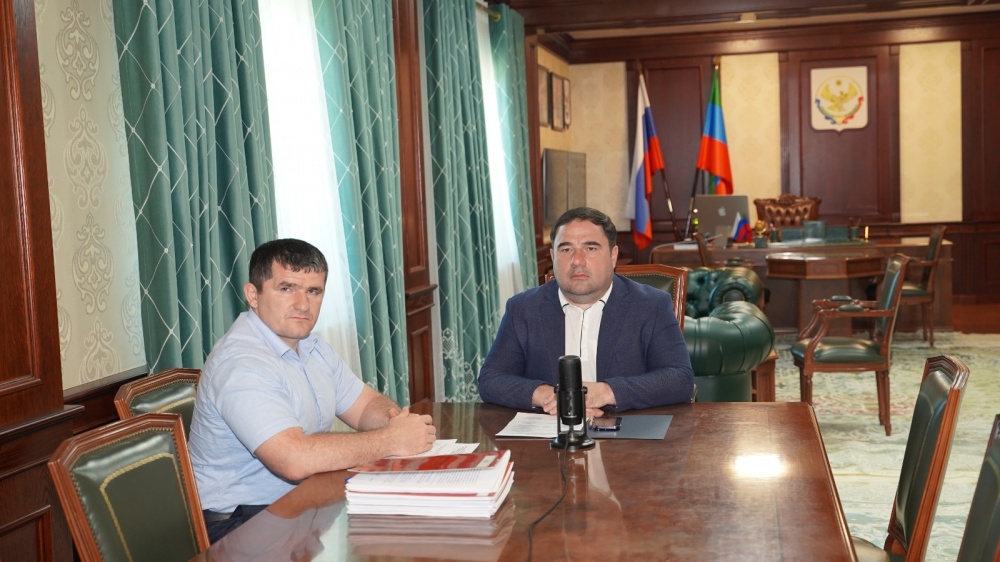 Глава Хасавюртовского района принял участие в работе  заседания Оперативного штаба РД в режиме ВКС  под руководством Сергея Меликова
