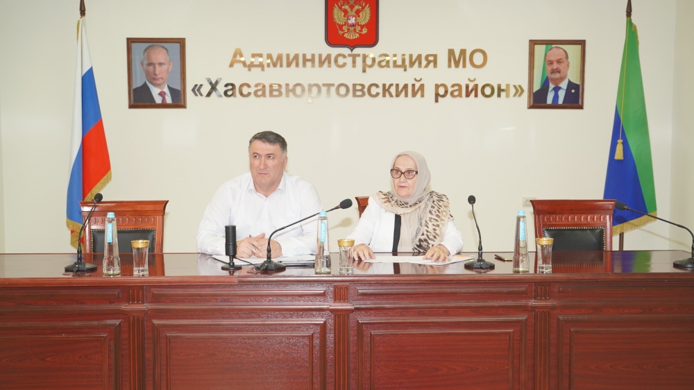 Администрация Хасавюртовского района приняла участие в работе Правительственного совещания   в режиме ВКС под руководством Абдурахмана Махмудова