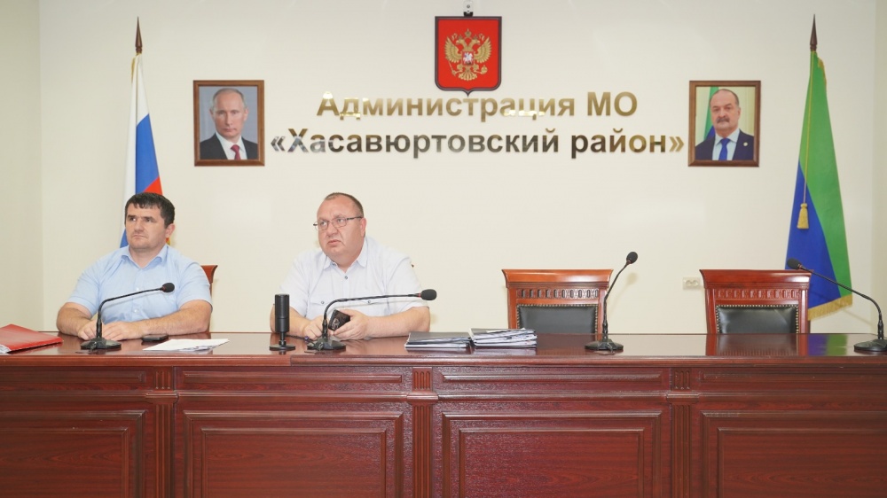 Администрация  Хасавюртовского района приняла участие в работе Правительственного совещания    в режиме ВКС  под руководством Абдулмуслима Абдулмуслимова