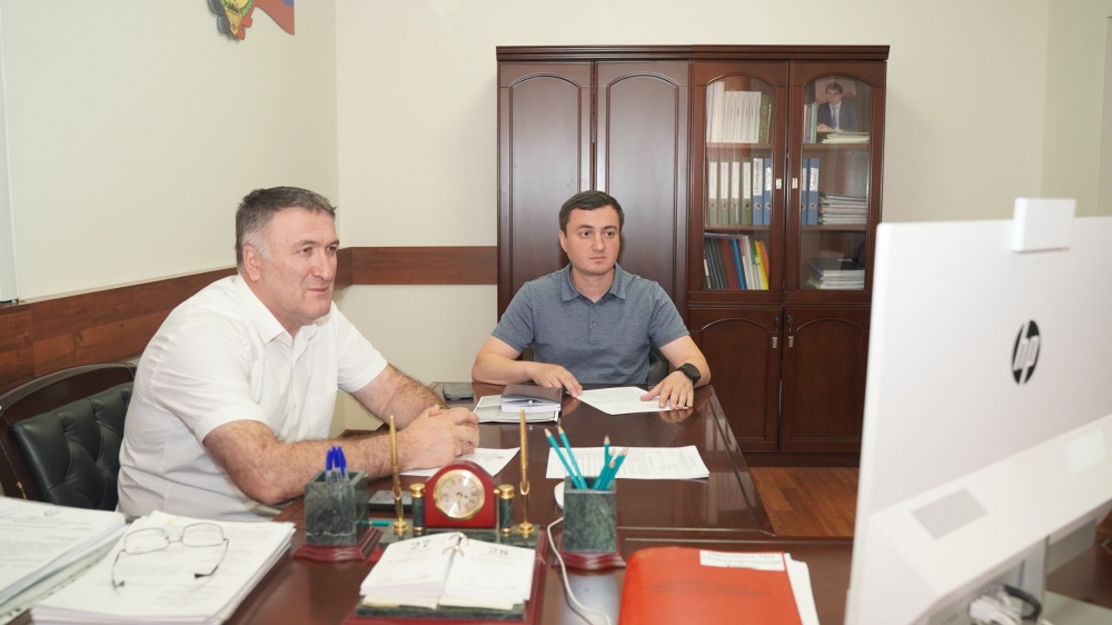 Администрация Хасавюртовского района приняла участие в работе совещания в режиме ВКС Министерства энергетики и тарифов РД