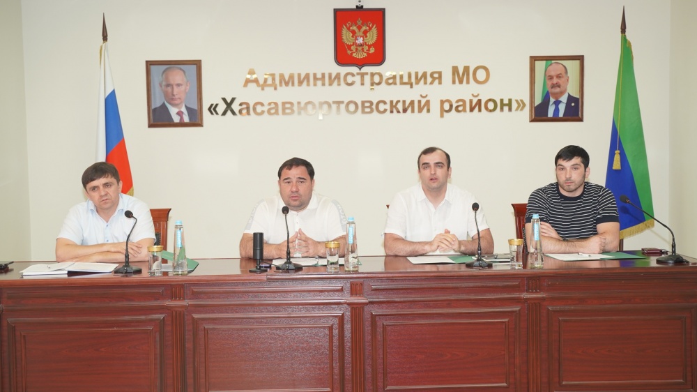 В Хасавюртовском районе состоялось внеочередное заседание Антитеррористической комиссии