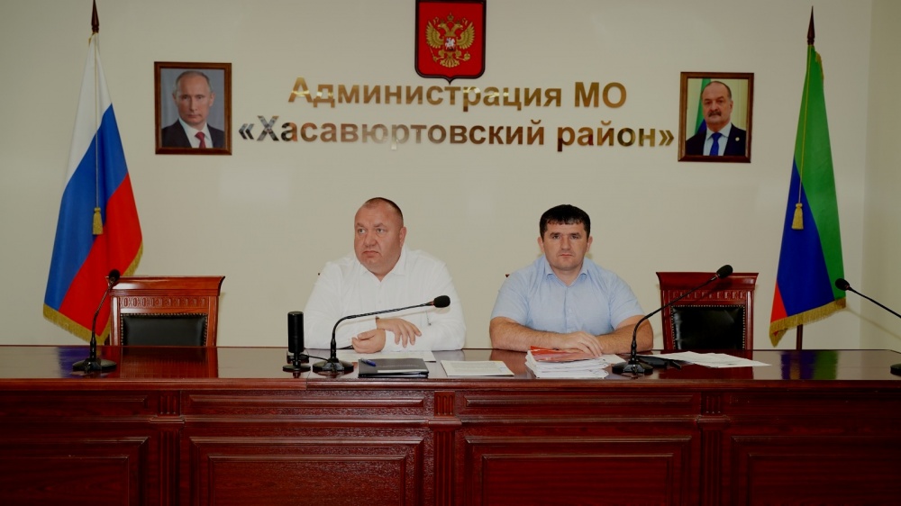 Администрация Хасавюртовского района приняла участие в работе Правительственного заседания Оперштаба   в режиме ВКС  под руководством Абдулмуслима Абдулмуслимова