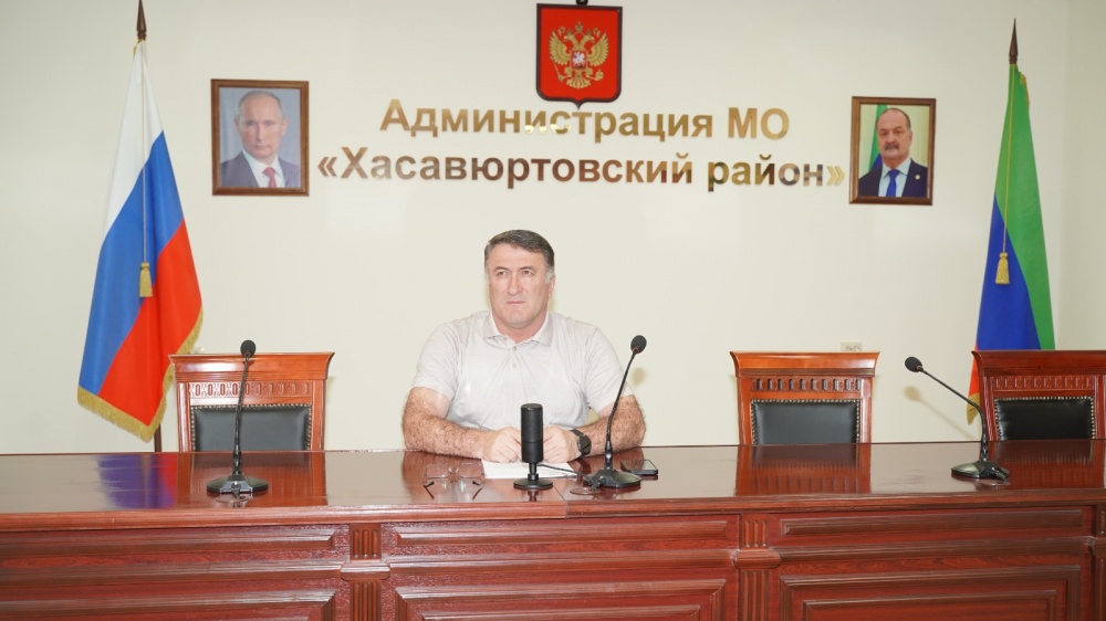 Администрация Хасавюртовского района приняла участие в работе совещания в режиме ВКС Министерства энергетики и тарифов РД