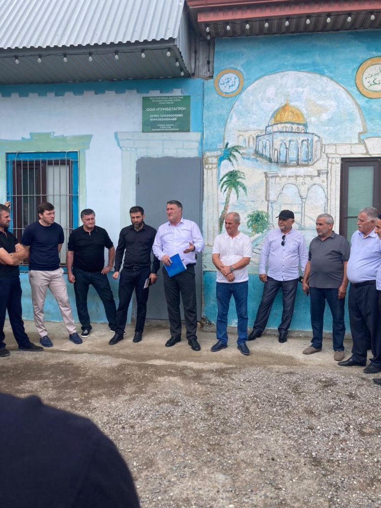В Хасавюртовском районе состоялось межведомственной выездное совещания по вопросам снижения неформальной занятости