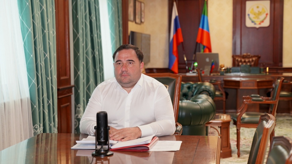 Глава Хасавюртовского района принял  участие в работе заседания Комиссии при Главе РД  по ликвидации ГО ЧС и ПБ в режиме ВКС
