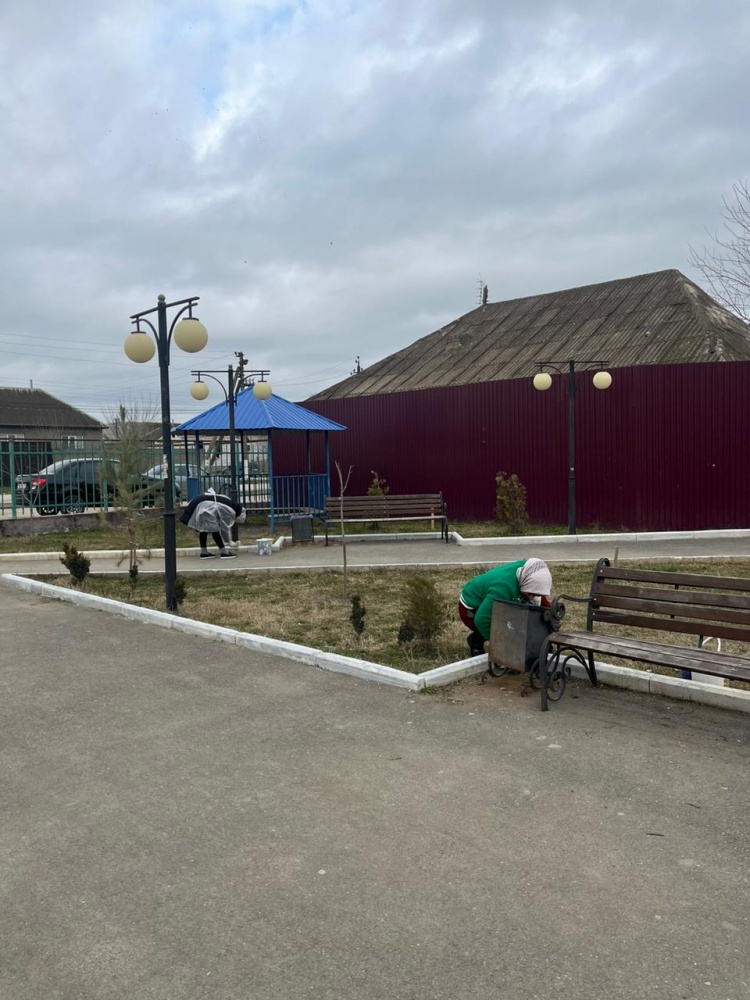 В поселениях Хасавюртовского района прошли   субботники по благоустройству и санитарной очистке в рамках муниципальной программы «Формирование комфортной городской среды».
