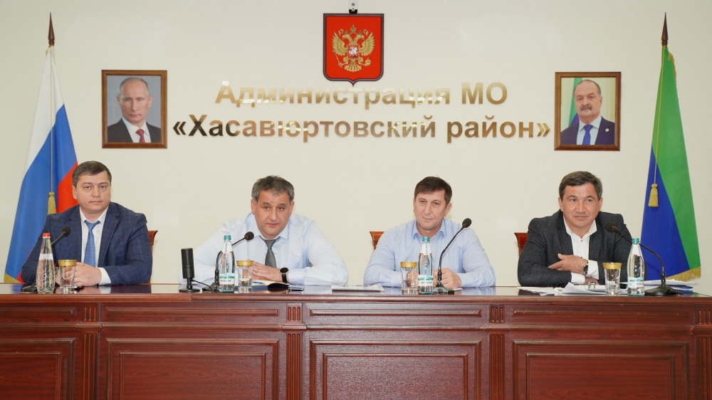 В администрации Хасавюртовского  района  руководство «Газпром межрегионгаза Махачкала» провела выездное координационное совещание