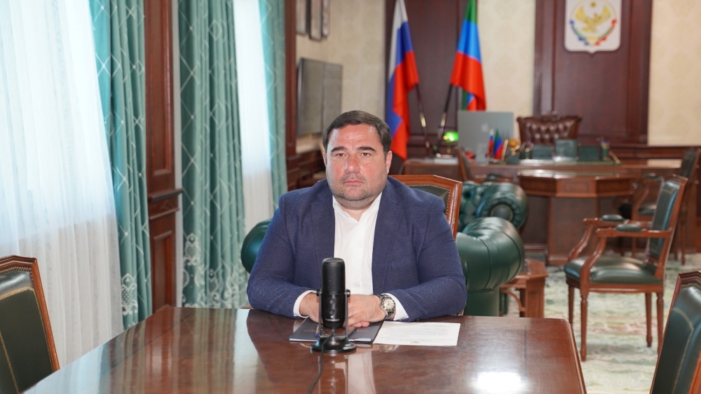 Глава Хасавюртовского района принял участие в работе  заседания Оперативного штаба РД в режиме ВКС  под руководством Сергея Меликова