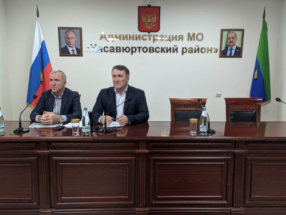 Администрации Хасавюртовского района приняла участие в работе заседания  противоэпизоотической Комиссии в режиме ВКС