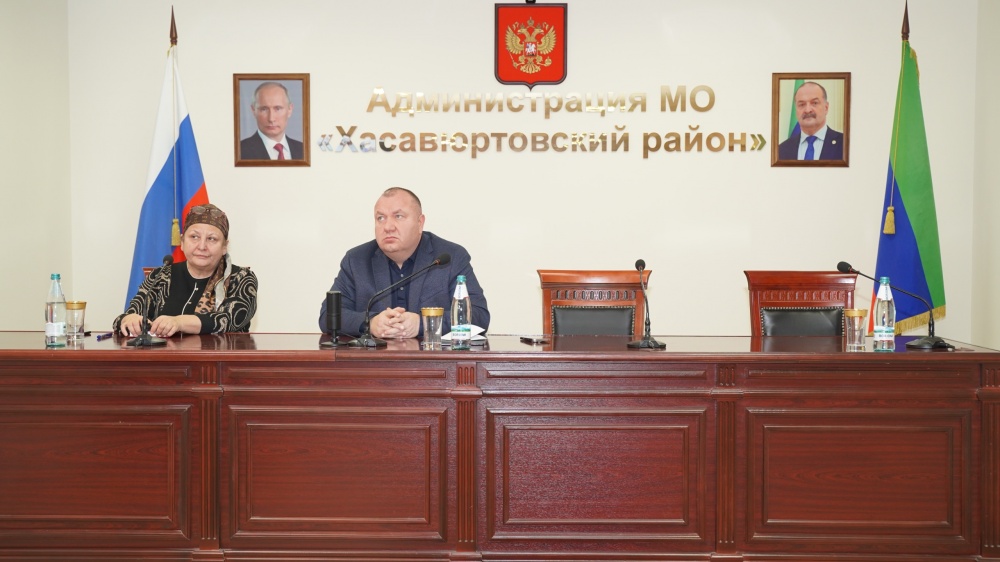 Администрация Хасавюртовского района приняла участие в работе заседания Межведомственной Комиссии в режиме ВКС  под руководством  Абдулмуслима Абдулмуслимова
