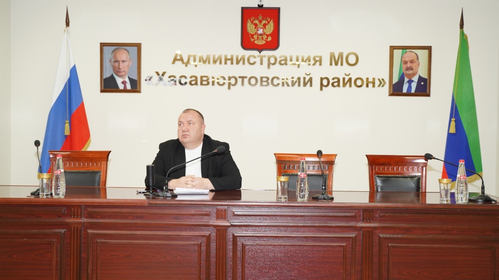 Администрация Хасавюртовского района приняла участие в работе Правительственного совещания    в режиме ВКС под руководством Наримана Абдулмуталибова