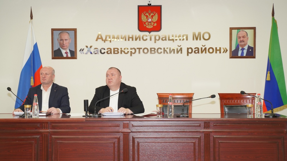 Администрация Хасавюртовского района приняла участие в работе Правительственного совещания   в режиме ВКС  под руководством Ризвана Газимагомедова