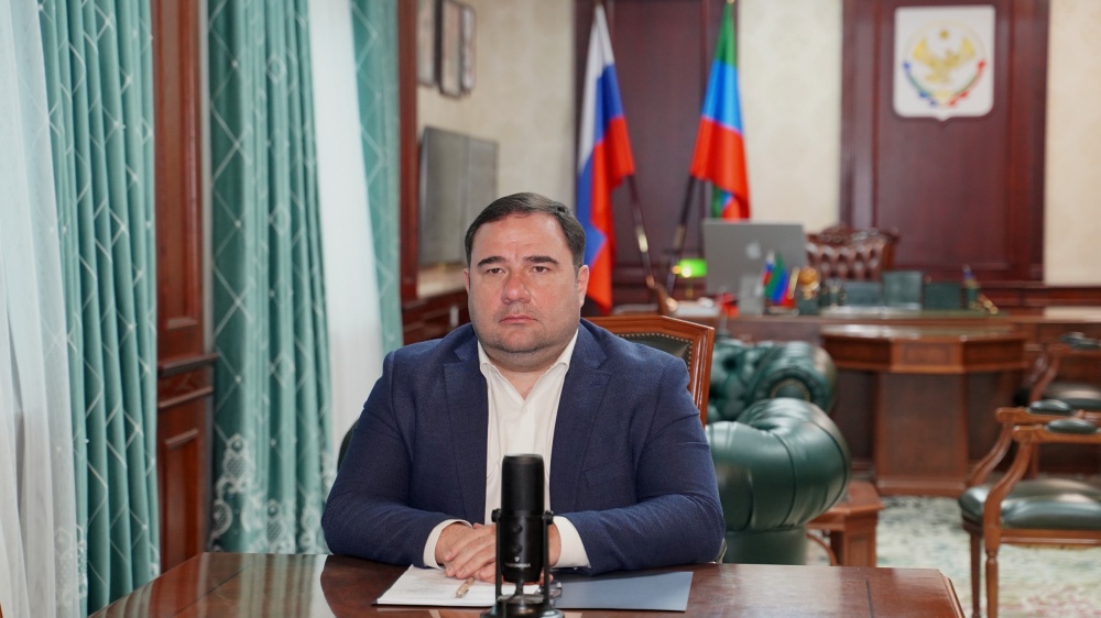 Глава Хасавюртовского района принял участие в работе  заседания Оперативного штаба РД в режиме ВКС  под руководством Сергея Меликова