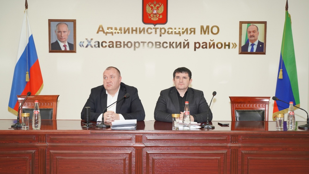 Администрация  Хасавюртовского района приняла  участие в работе Правительственного совещания в режиме ВКС   под руководством Абдурахмана Махмудова