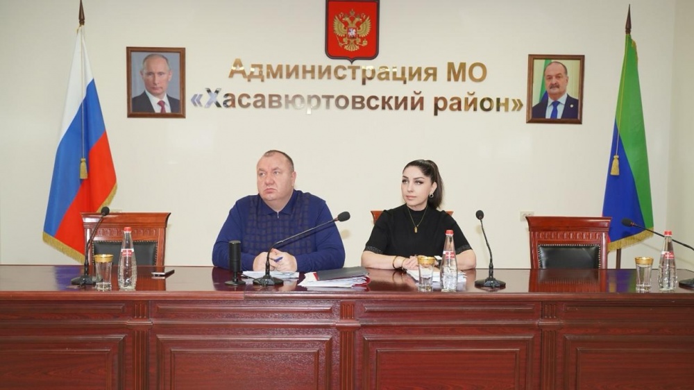 Администрация Хасавюртовского района приняла участие в работе совещания в режиме ВКС Минимущества РД