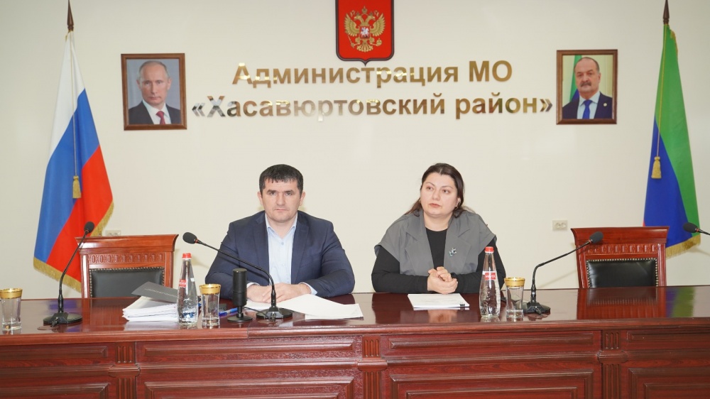 Администрация  Хасавюртовского района приняла участие в работе Правительственного совещания в  режиме видеоконференцсвязи под руководством  Камила Саидова