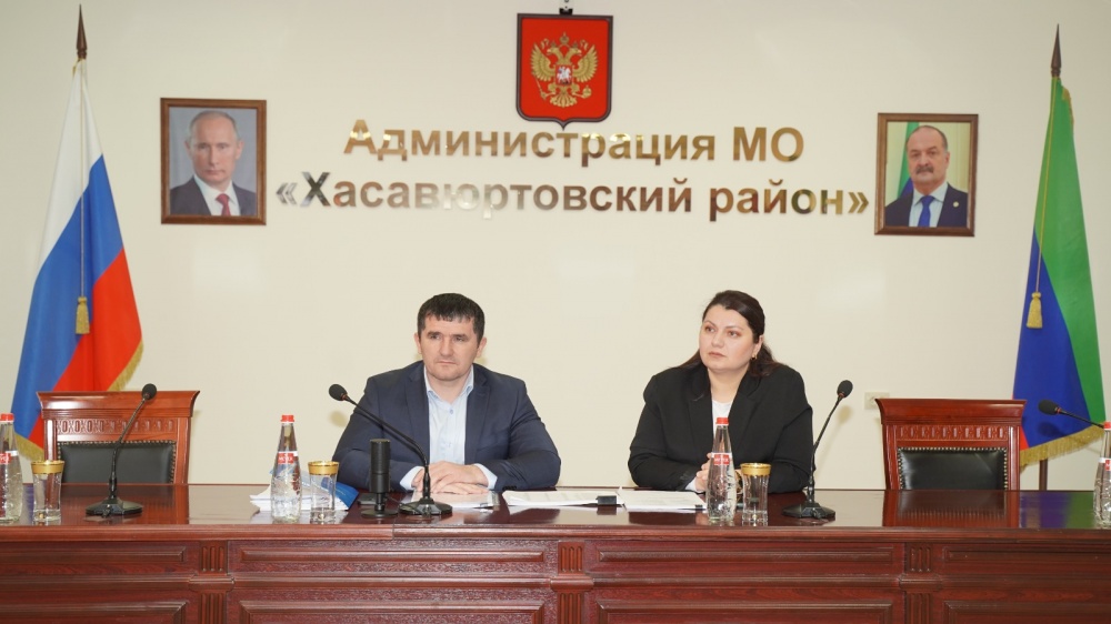 Администрация Хасавюртовского района приняла участие в работе Правительственного совещания  в режиме ВКС под руководством Рамазана Джафарова