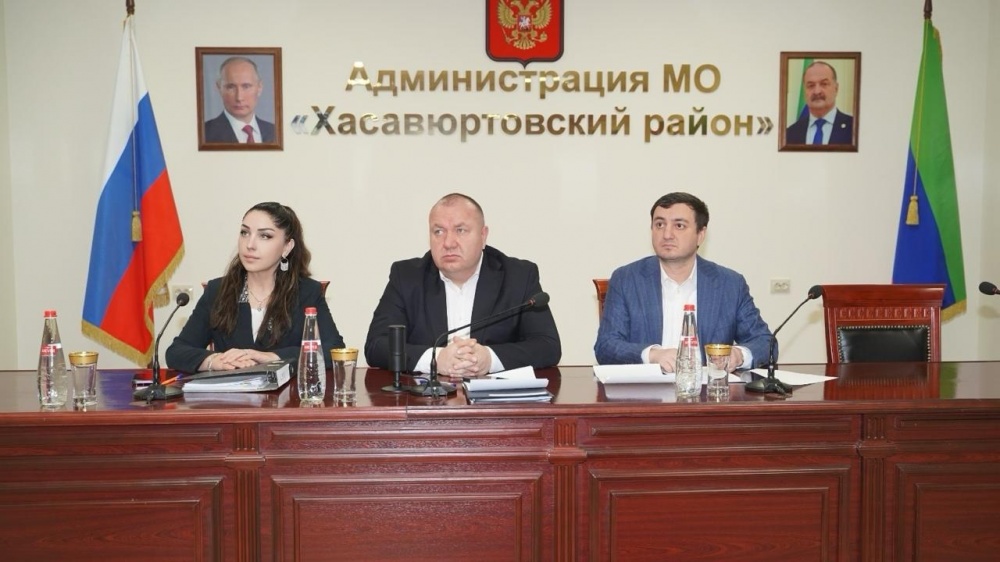 Администрация Хасавюртовского района приняла участие в работе совещания в режиме ВКС Минимущества РД