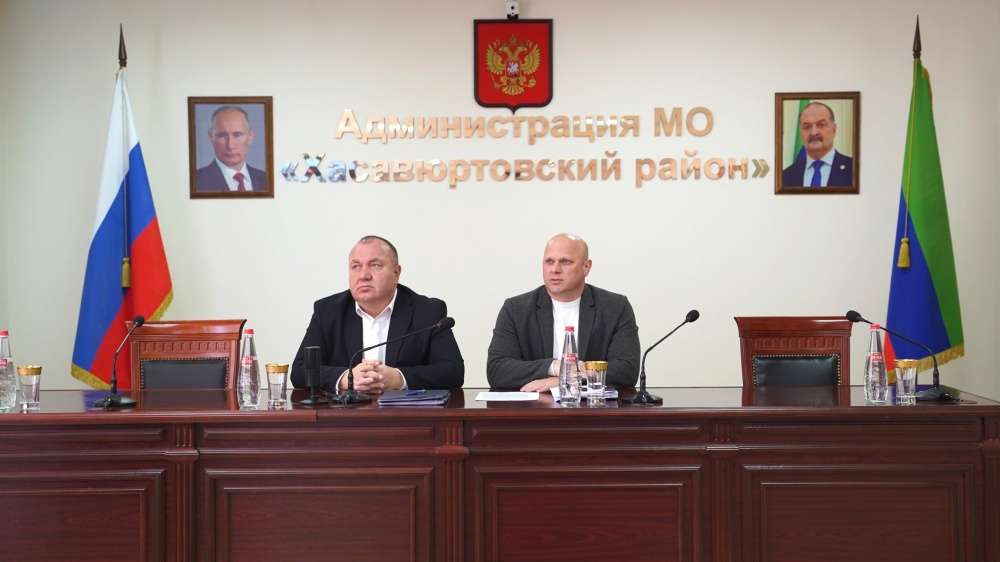 Администрация Хасавюртовского района приняла участие в работе совещания в режиме ВКС Минэнерго   РД