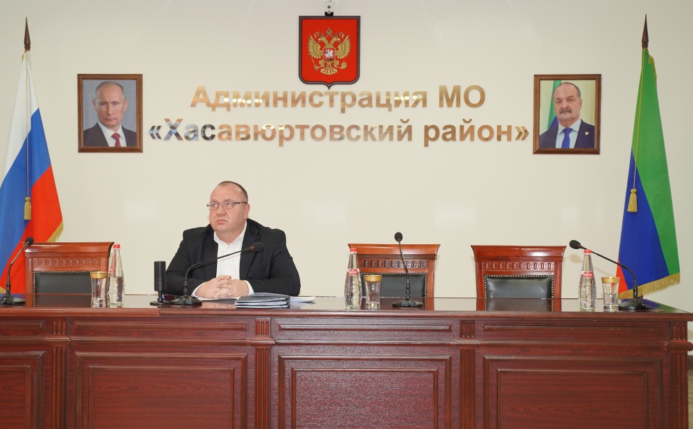 Администрация  Хасавюртовского района приняла участие в работе заседания Правительственной Комиссии  РД по обеспечению безопасности дорожного движения  в режиме видеоконференцсвязи