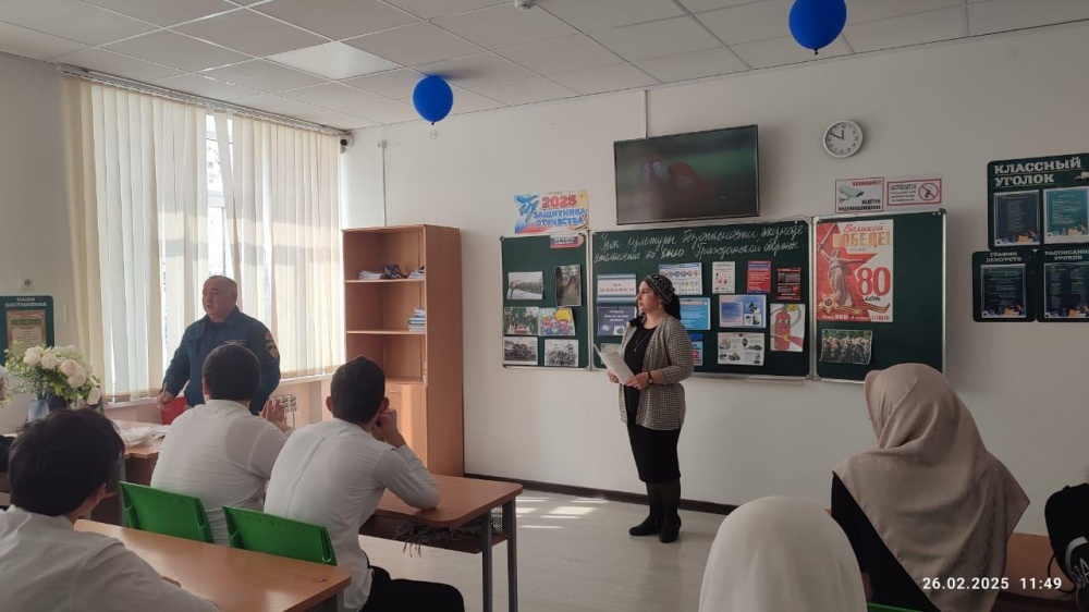 Специалисты МКУ «Управление по делам ГО и ЧС Хасавюртовского района» продолжают выездные занятия и объектовые тренировки школах района