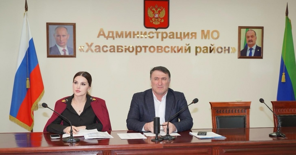 Администрация Хасавюртовского района приняла участие в работе совещания в режиме ВКС Минэнерго   РД