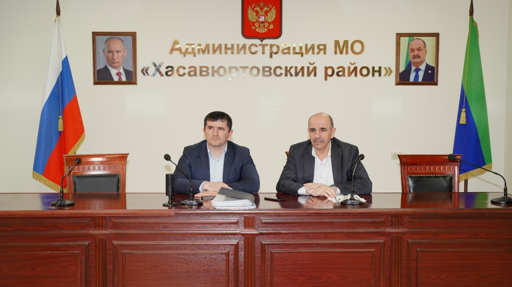 Администрация Хасавюртовского района приняла участие в работе Правительственного совещания  в режиме ВКС под руководством Натальи Баламерзаевой