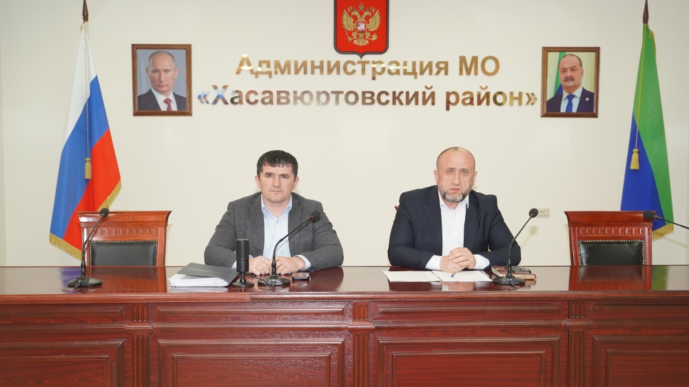 Администрация Хасавюртовского района приняла участие в работе Правительственного заседания противоэпидемической Комиссии РД в режиме ВКС